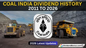 Coal India Dividend History