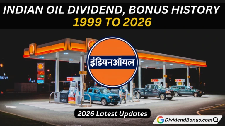 Indian Oil (IOCL) Dividend, Bonus, Split History