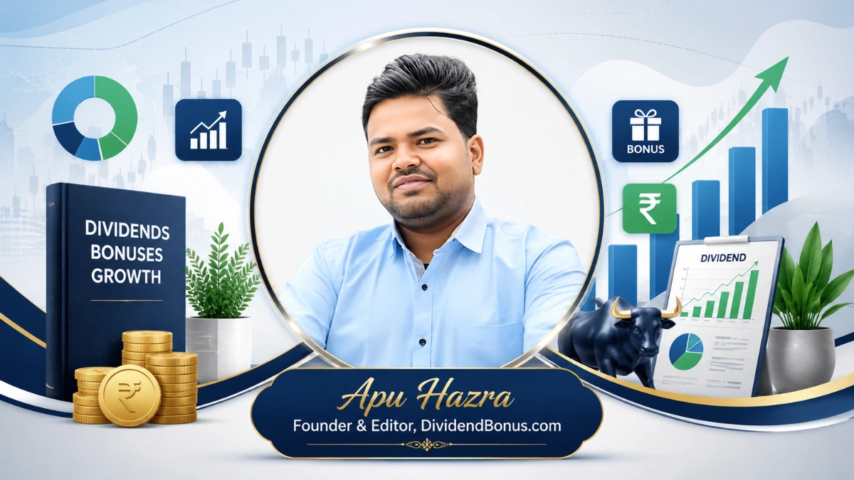 Apu Hazra, Founder & Editor of DividendBonus.com